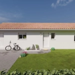 Maison neuve 100 m² avec 3 chambres sur terrain de 3400 m² près de Périgueux