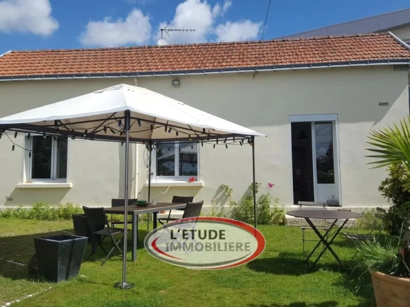 Maison conviviale de plain-pied à Saint-Herblain, proche commodités