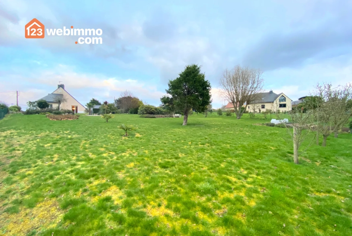 Terrain à bâtir de 700 m² à Trédrez-Locquémeau, proche de la mer 