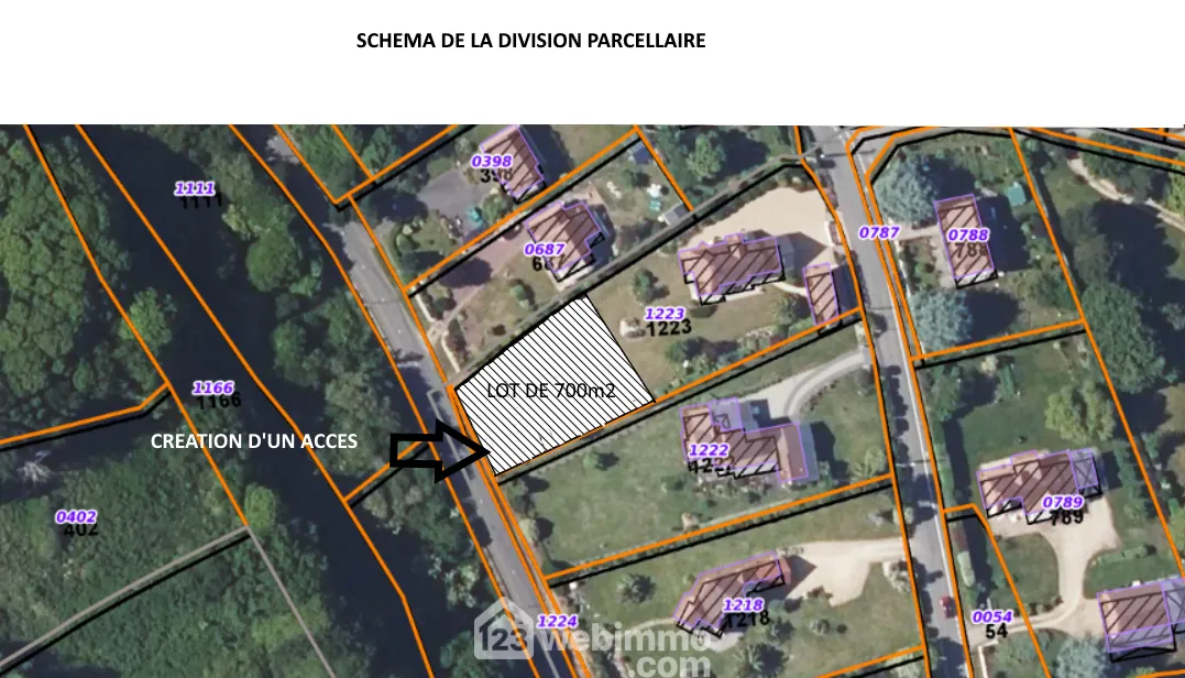 Terrain à bâtir de 700 m² à Trédrez-Locquémeau, proche de la mer 
