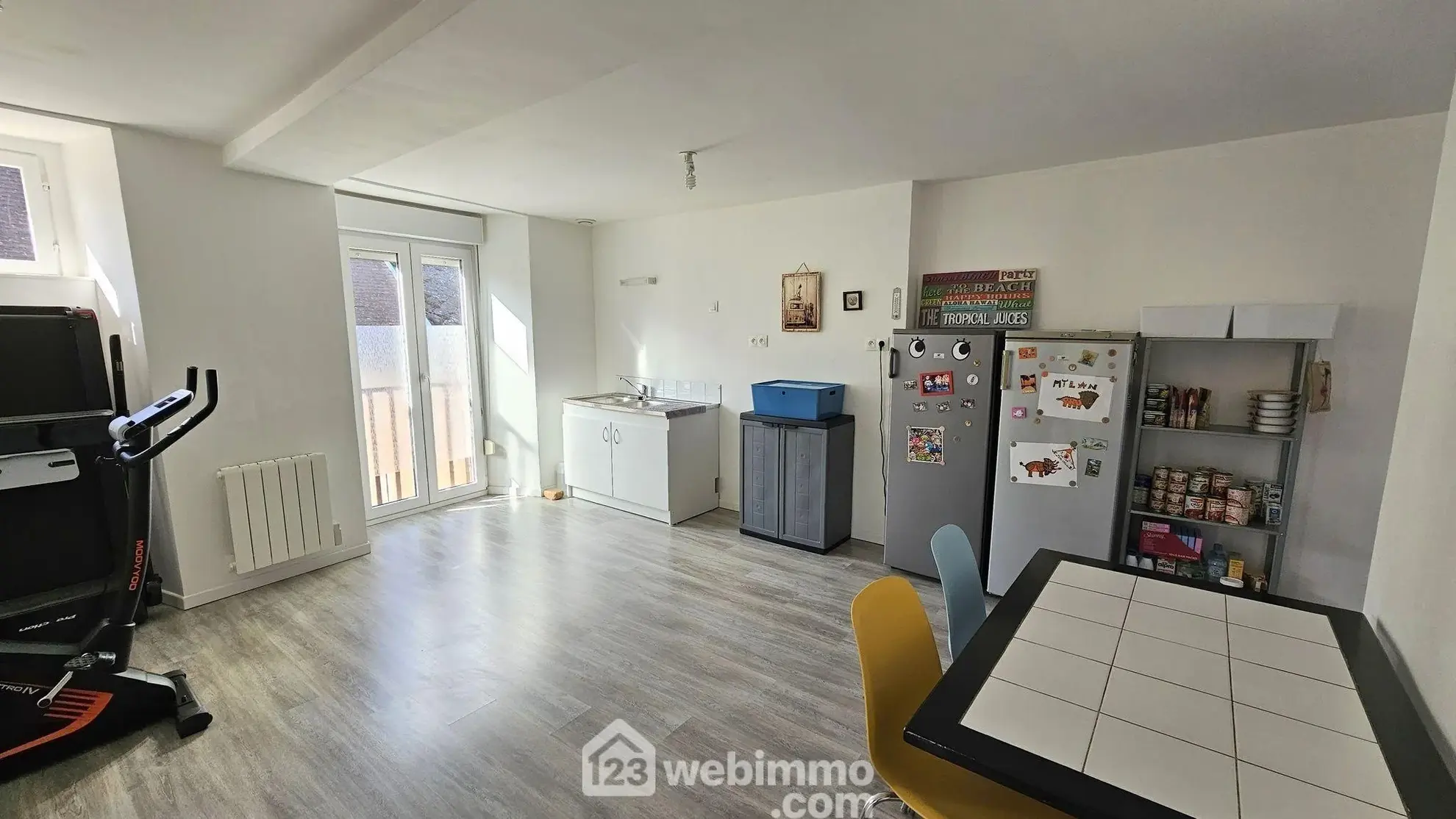 A vendre duplex de 69 m² à Puiseaux, lumineux et à aménager selon vos envies 