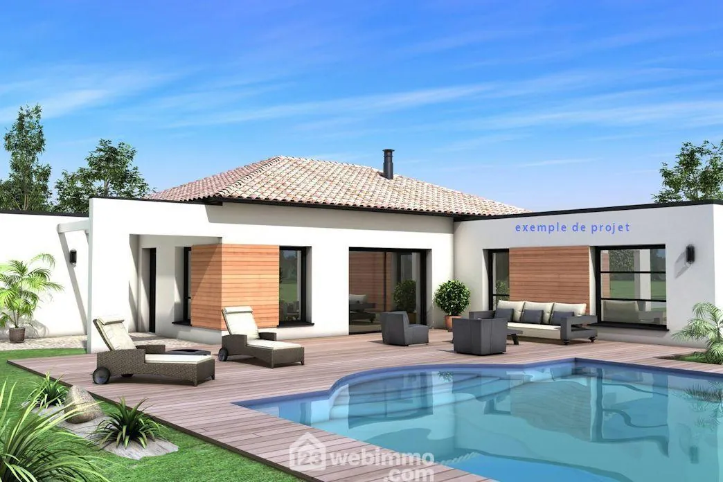 Terrain à bâtir viabilisé de 512 m² à Pourrières, vue spectaculaire 