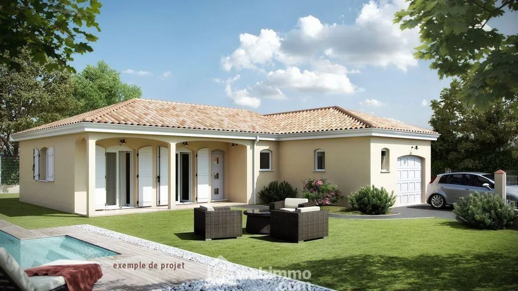 Terrain à bâtir viabilisé de 512 m² à Pourrières, vue spectaculaire 