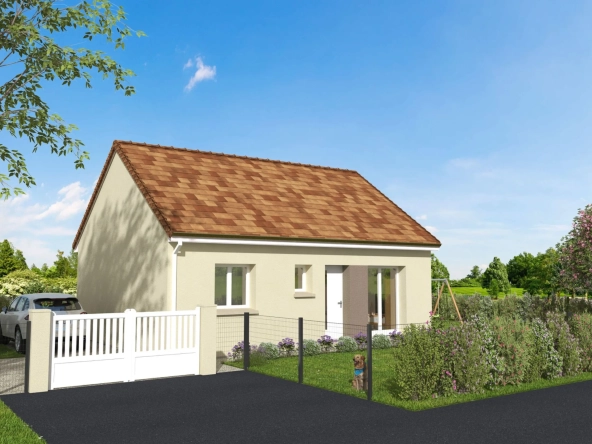 Terrain viabilisé de 660 m² à Bray Saint Aignan conçue pour votre maison idéale