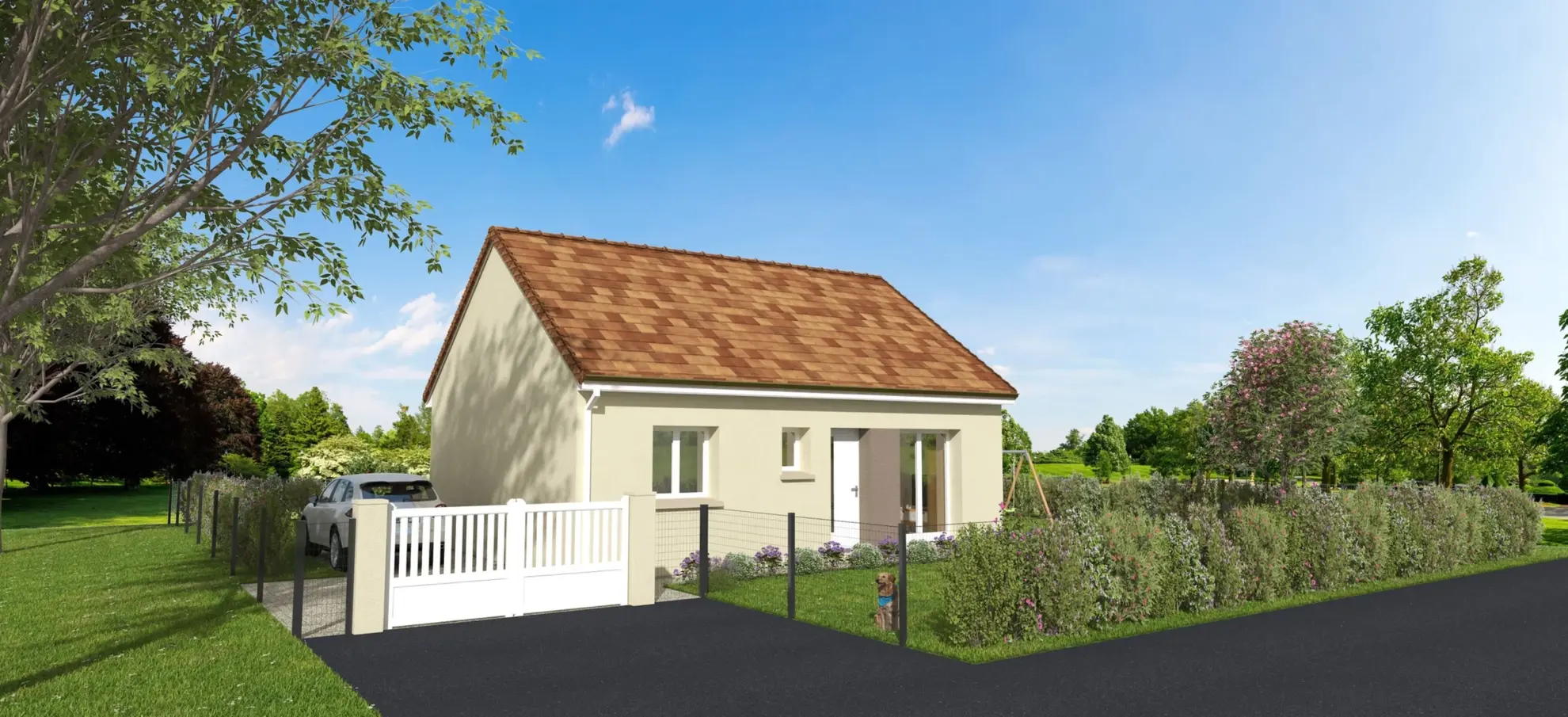 Terrain viabilisé de 660 m² à Bray Saint Aignan conçue pour votre maison idéale 