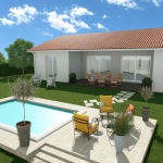 Maison neuve 92 m² avec terrain à Pissos, proche Bordeaux et Mont-de-Marsan