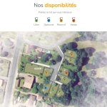 Terrain constructible de 358 m² à Belin-Béliet proche des lacs et plages