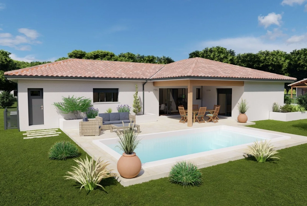 Vente de maison neuve avec terrain à Saint-Sever – 112 m² en cœur de ville 
