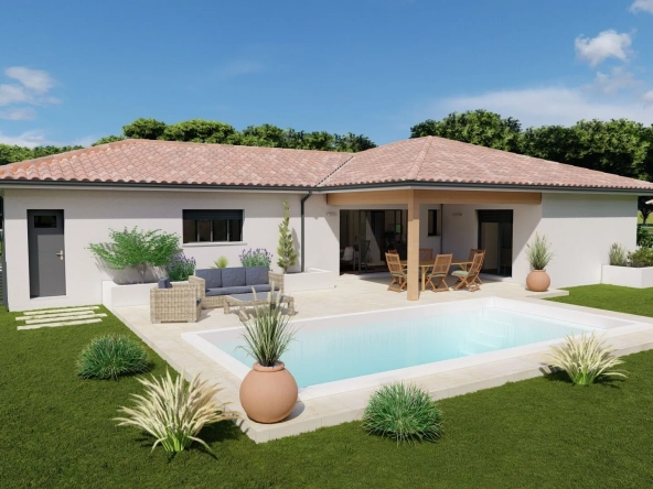 Vente de maison neuve avec terrain à Saint-Sever – 112 m² en cœur de ville