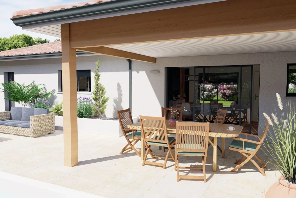 Vente de maison neuve avec terrain à Saint-Sever – 112 m² en cœur de ville 