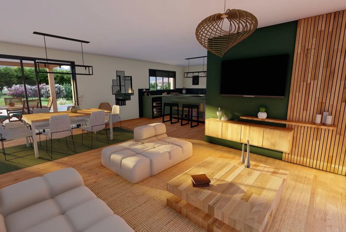 Vente de maison neuve avec terrain à Saint-Sever – 112 m² en cœur de ville 