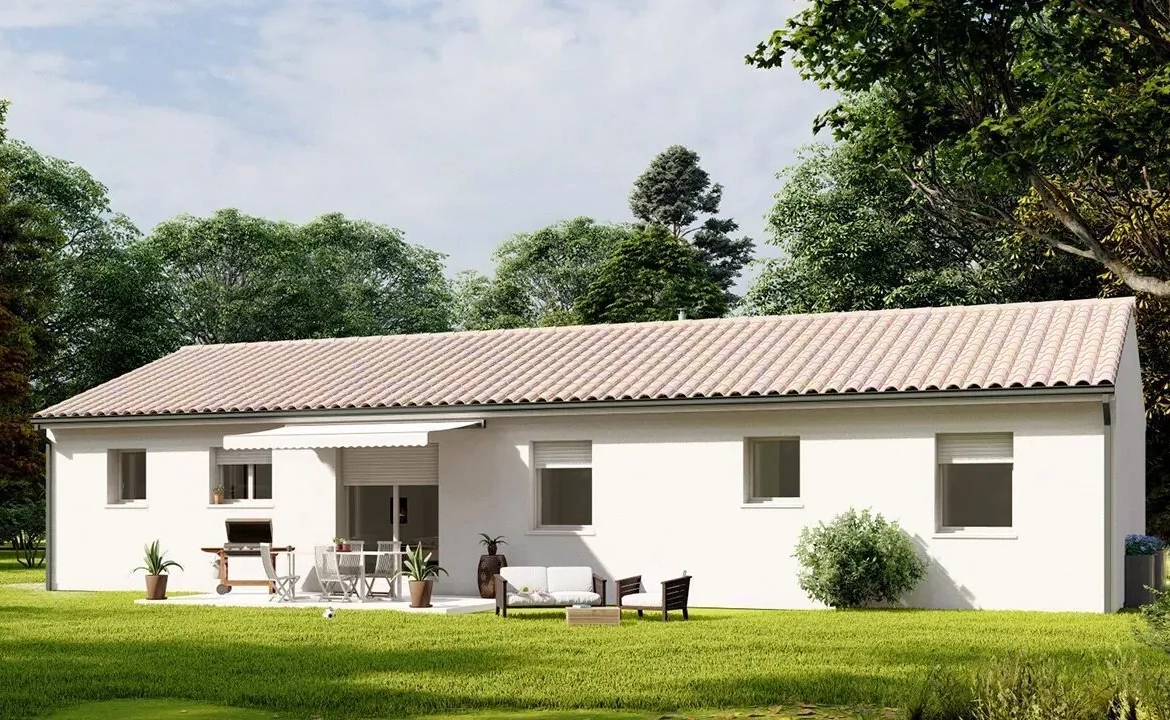 Maison neuve 4 chambres à Neuvic avec garage et jardin, excellente performance énergétique 