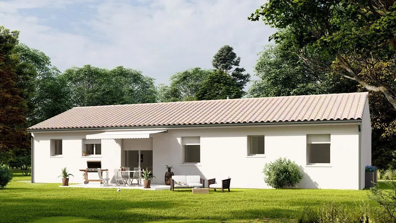 Maison neuve 4 chambres à Neuvic avec garage et jardin, excellente performance énergétique 