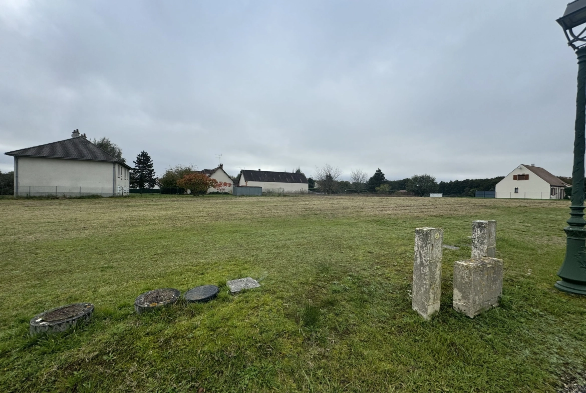 Terrain constructible écologique à Vernou-en-Sologne - 919 m² 
