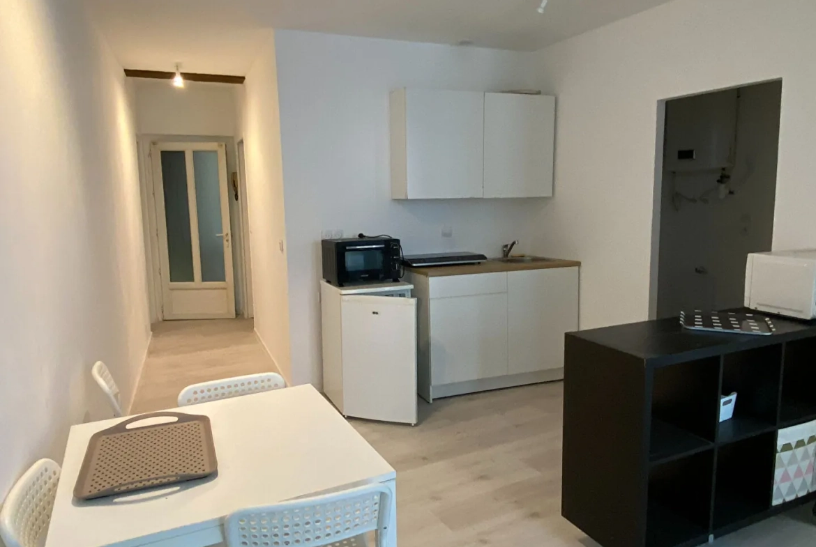 Appartement T2 bis à Pau au cœur du quartier touristique – Investissement idéal 