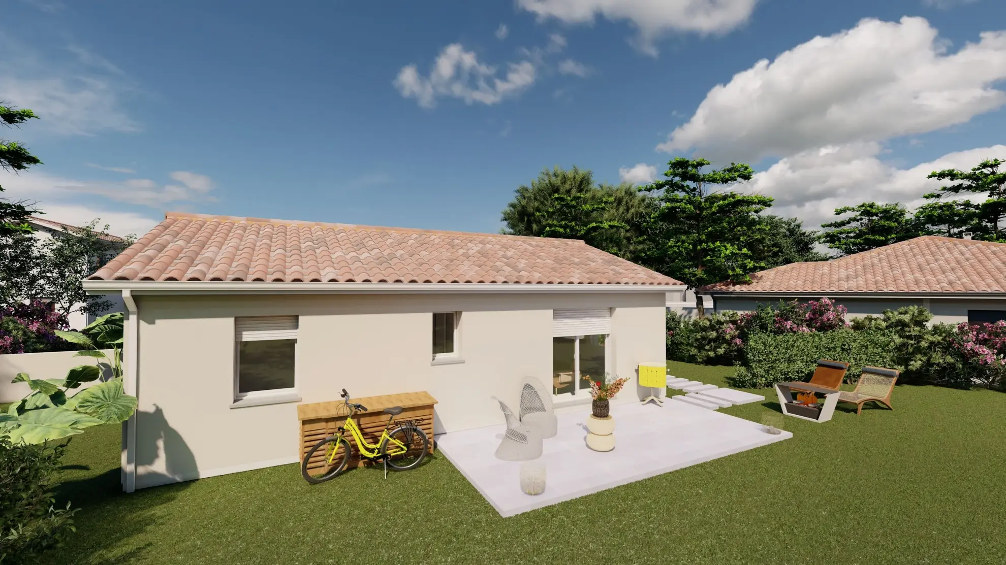Maison 2 chambres à Bergerac de 66 m², idéale pour investissement ou résidence principale 