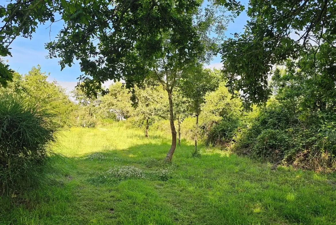 Terrain à vendre à La Plaine sur Mer avec eau et électricité au pied 