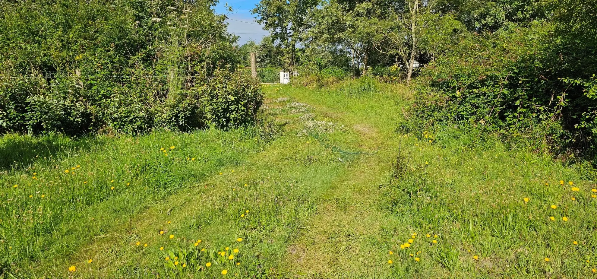 Terrain à vendre à La Plaine sur Mer avec eau et électricité au pied 