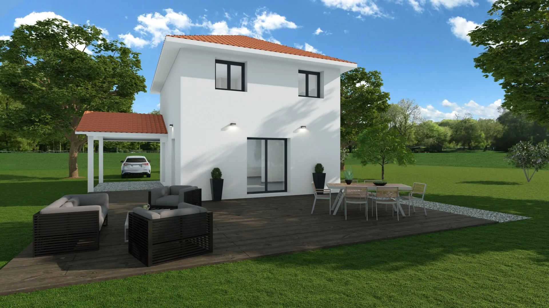 Maison neuve de 80 m² avec 3 chambres à Tullins en vente 