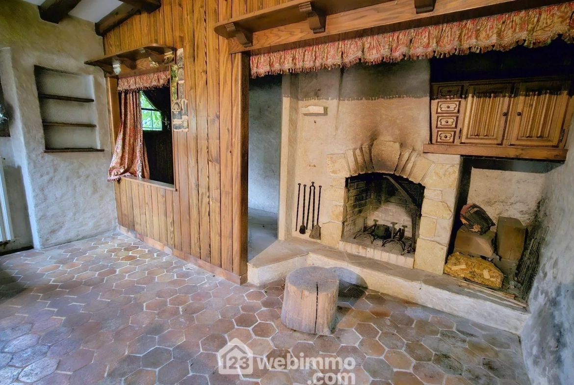Magnifique maison bourgeoise de 164 m² avec dépendance et garage à Le Malesherbois 