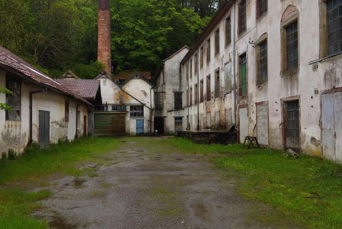 Ancien tissage à Lepuix de 689 m² avec fort potentiel à vendre 
