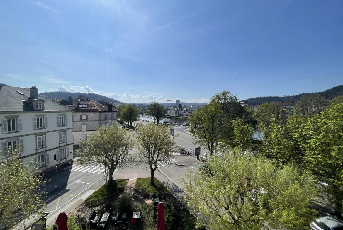 Appartement 3 pièces à Épinal avec balcon et vue dégagée - Vente immobilière 