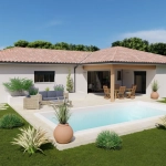 Maison 3 chambres avec garage à Eugénie-les-Bains - Construction RT 2020