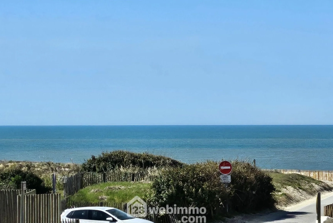 Studio de 23 m² avec vue mer à Lacanau, proximité plage et parking privé 