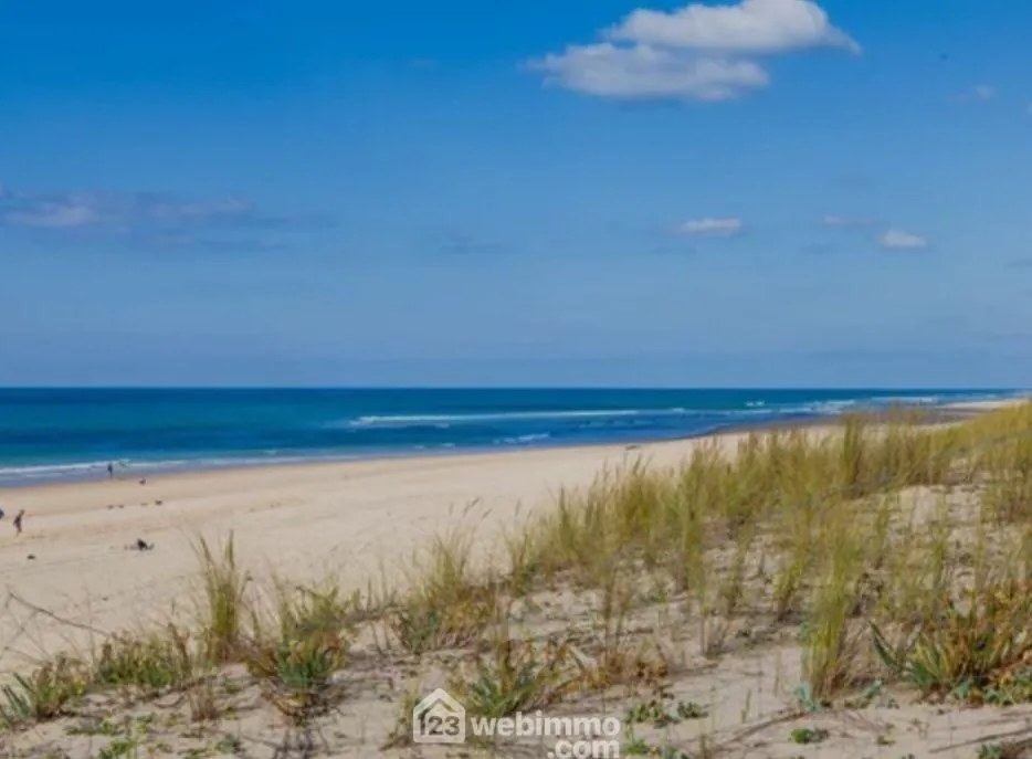 Studio de 23 m² avec vue mer à Lacanau, proximité plage et parking privé 