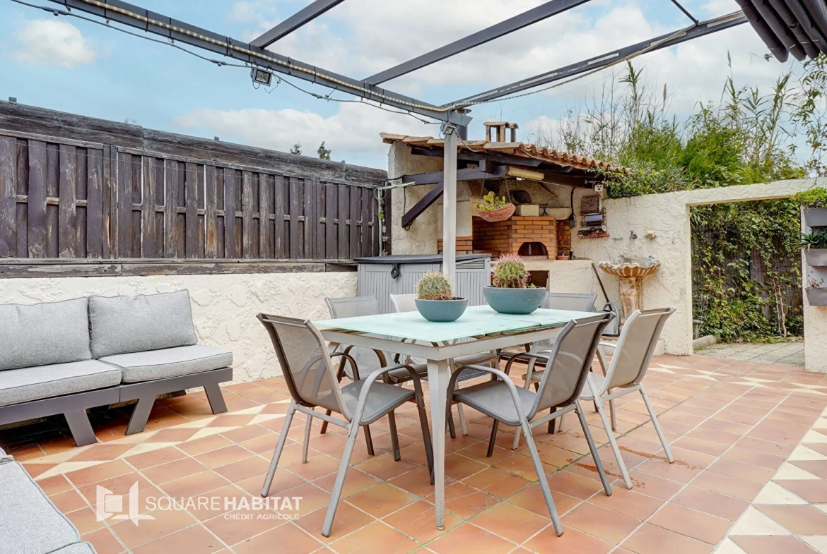 Maison de 62 m² avec terrasse et jardin à Marseille Saint Henri 