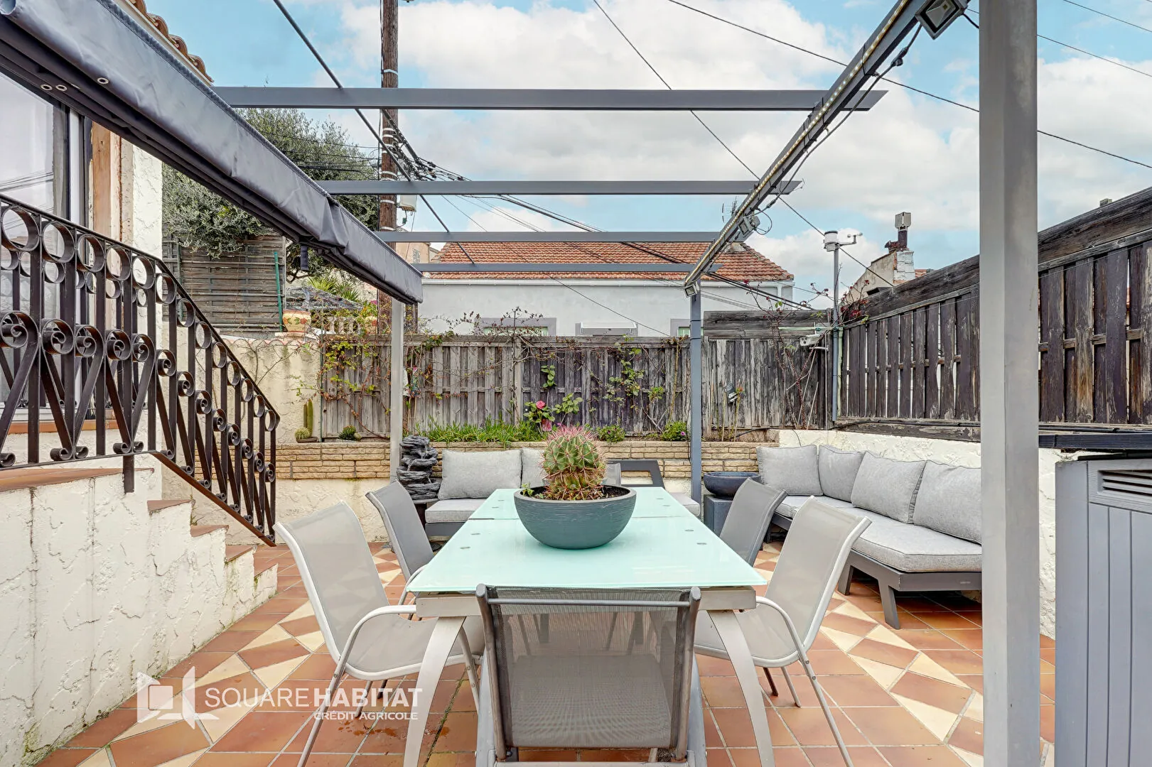 Maison de 62 m² avec terrasse et jardin à Marseille Saint Henri 