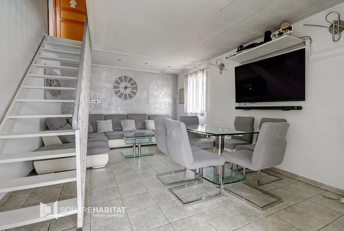 Maison de 62 m² avec terrasse et jardin à Marseille Saint Henri 