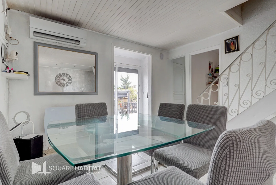 Maison de 62 m² avec terrasse et jardin à Marseille Saint Henri 