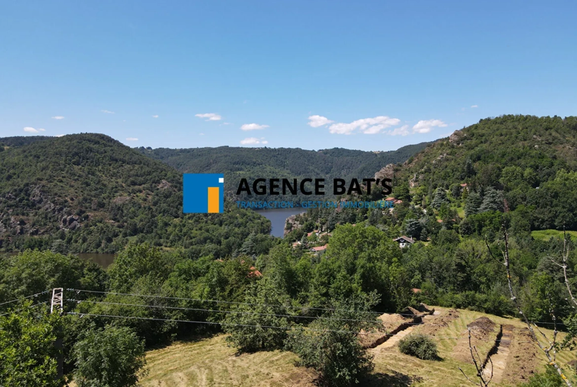 Terrains constructibles en lotissement dans les Gorges de la Loire 