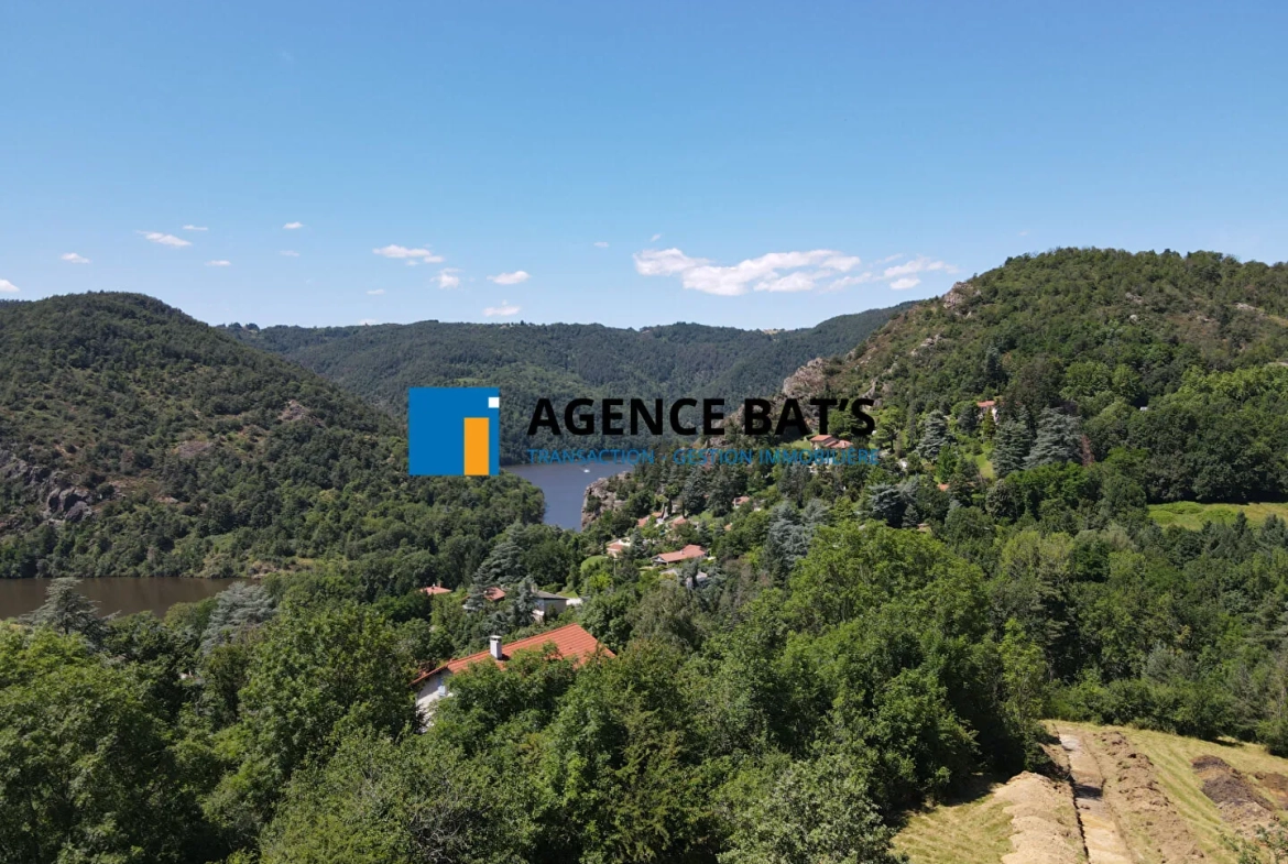 Terrains constructibles en lotissement dans les Gorges de la Loire 