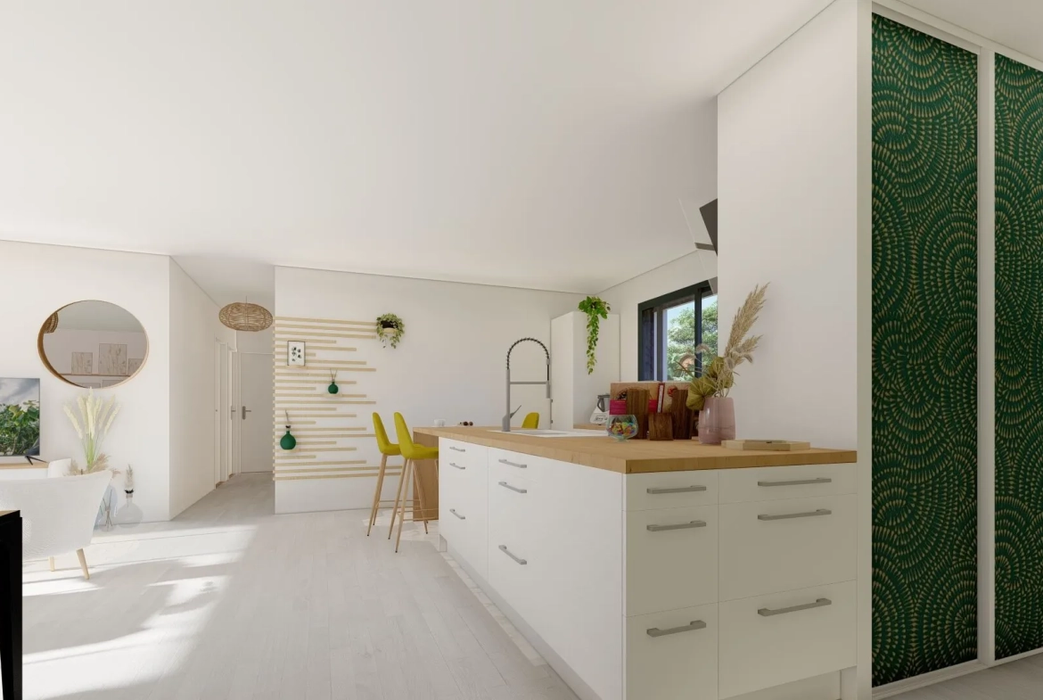 Pavillon neuf de 128 m² à Cazalis avec terrain spacieux - Construction clé en main 