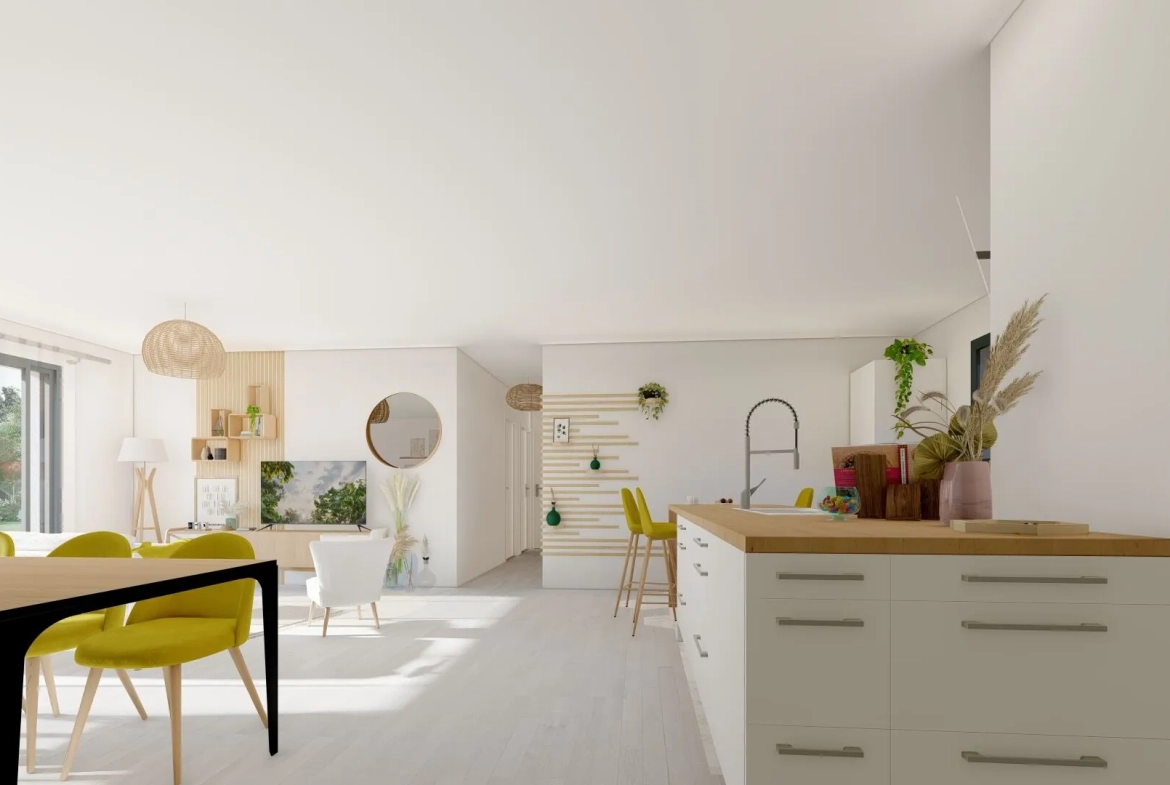 Pavillon neuf de 128 m² à Cazalis avec terrain spacieux - Construction clé en main 