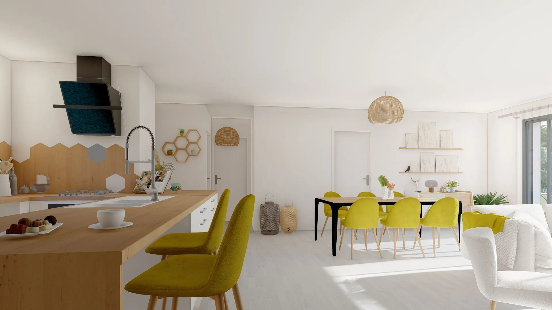 Pavillon neuf de 128 m² à Cazalis avec terrain spacieux - Construction clé en main 