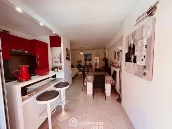 Appartement rénové de 43 m² avec terrasse vue mer à Canet-en-Roussillon
