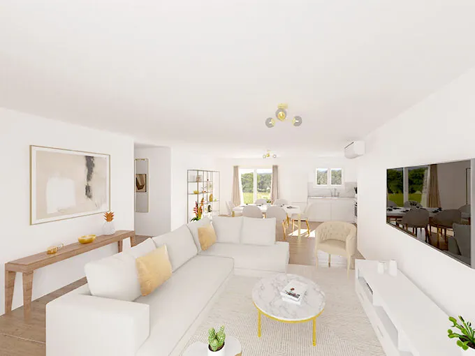 Maison neuve 3 chambres avec garage à Les Chézeaux - Confort et qualité 