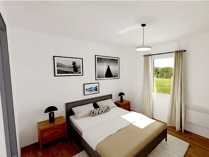 Maison neuve 3 chambres avec garage à Les Chézeaux - Confort et qualité 