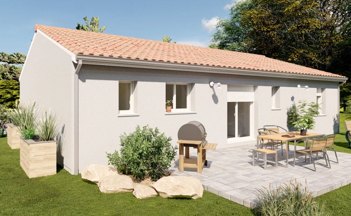 Maison neuve 3 chambres avec garage à Les Chézeaux - Confort et qualité 