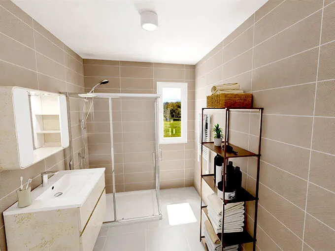 Maison neuve 3 chambres avec garage à Les Chézeaux - Confort et qualité 