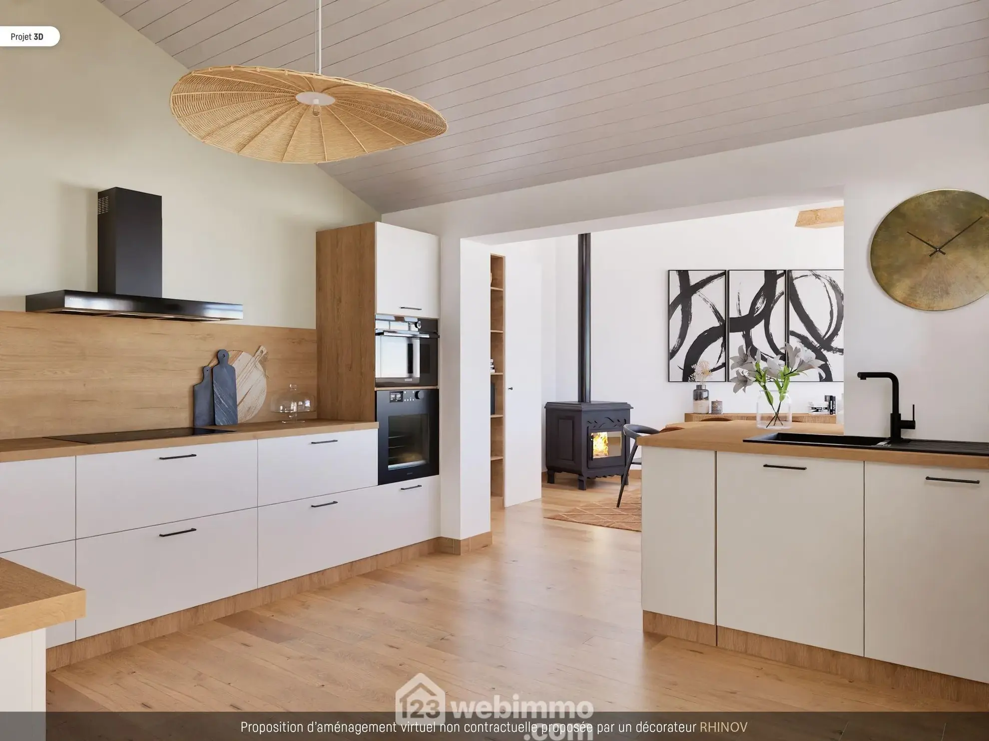 Maison de campagne de 148 m² avec 4 chambres à Dangé-Saint-Romain 