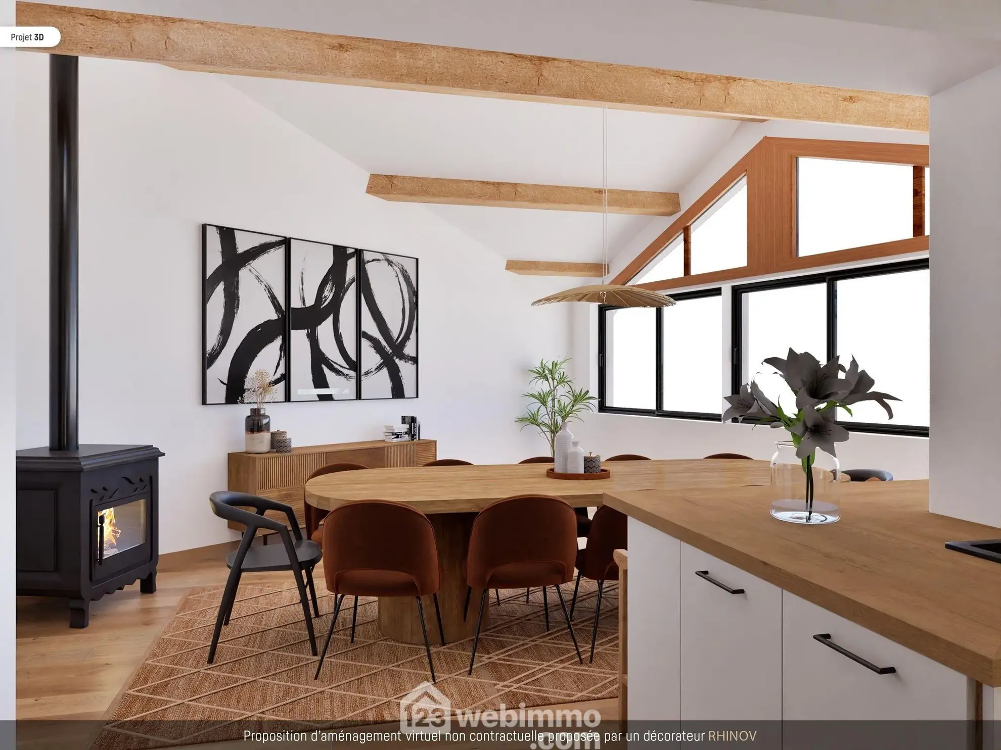 Maison de campagne de 148 m² avec 4 chambres à Dangé-Saint-Romain 
