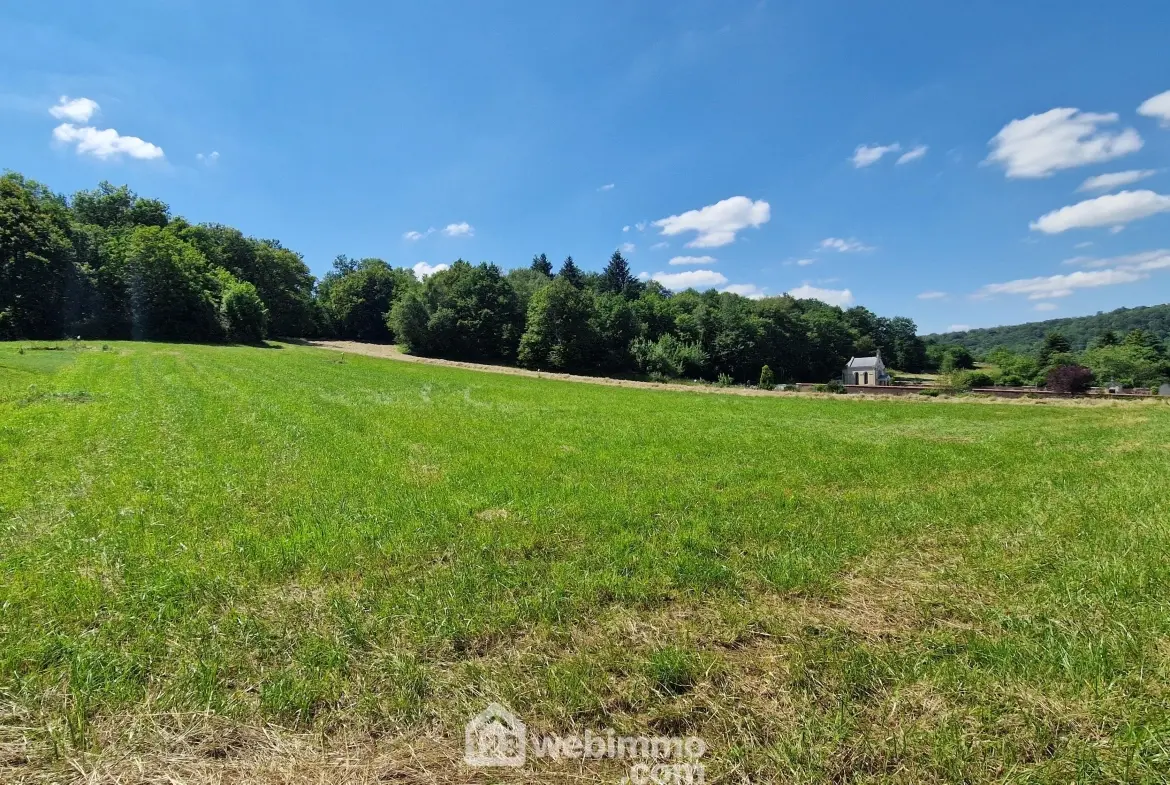 Terrain à bâtir de 1021 m² à Mons-en-Laonnois avec toutes commodités 