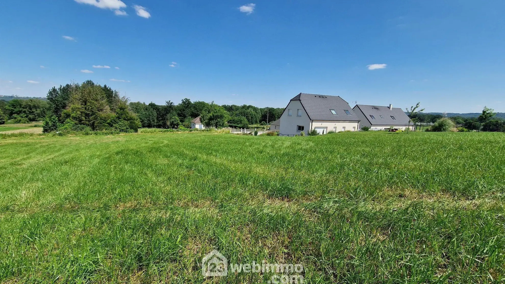 Terrain à bâtir de 1021 m² à Mons-en-Laonnois avec toutes commodités 
