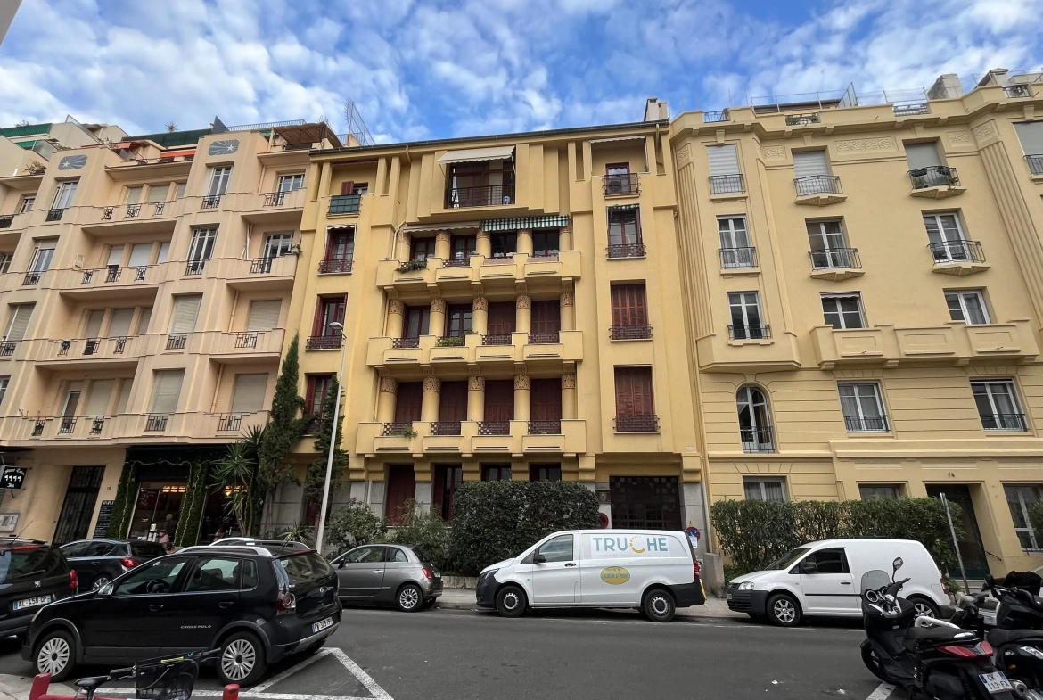 Appartement T2 à vendre dans le quartier des Musiciens à Nice – 44 m² 