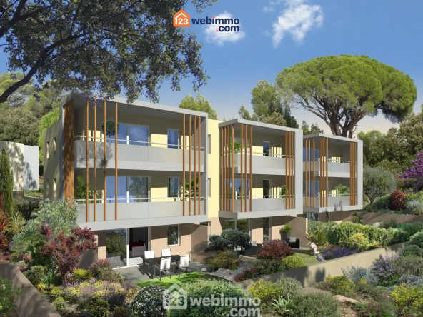 Appartement T3 neuf avec terrasse et parking à Villeneuve-lès-Avignon