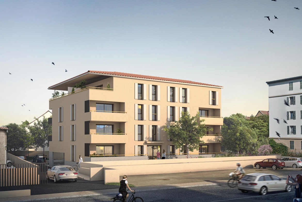 Appartement T2 de 50 m² avec balcon à L'Arbresle - Confort et Modernité RE 2020 